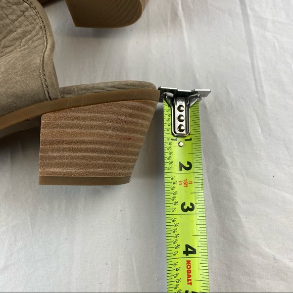 Lucky Brand Baldomero Heel Leather Slide Mules - Picture 12 of 12